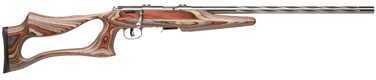<span style="font-weight:bolder; ">Savage</span> <span style="font-weight:bolder; ">Arms</span> MKII BSEV 22 Long Rifle 4 Round 21" Spiral Fluted Matte Stainless Steel Barrel Thumbhole Stock Bolt Action 25740